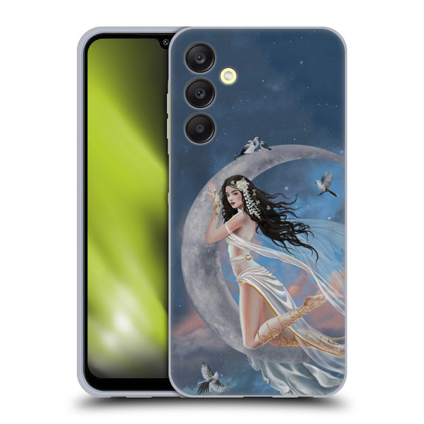 Nene Thomas Art Moon Lullaby Soft Gel Case for Samsung Galaxy A25 5G