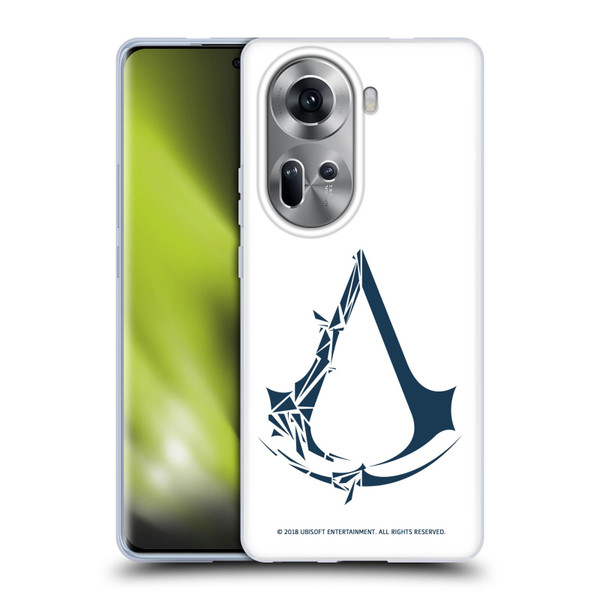 Assassin's Creed III Logos Geometric Soft Gel Case for OPPO Reno11