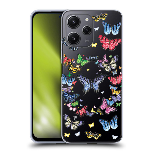 Nene Thomas Art Butterfly Pattern Soft Gel Case for Xiaomi Redmi 12