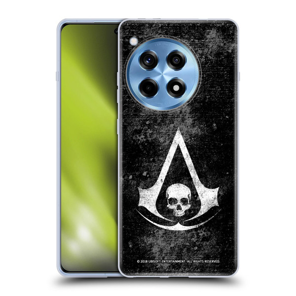 Assassin's Creed Black Flag Logos Grunge Soft Gel Case for OnePlus 12R