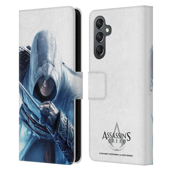 Assassin's Creed Key Art Altaïr Hidden Blade Leather Book Wallet Case Cover For Samsung Galaxy A25 5G