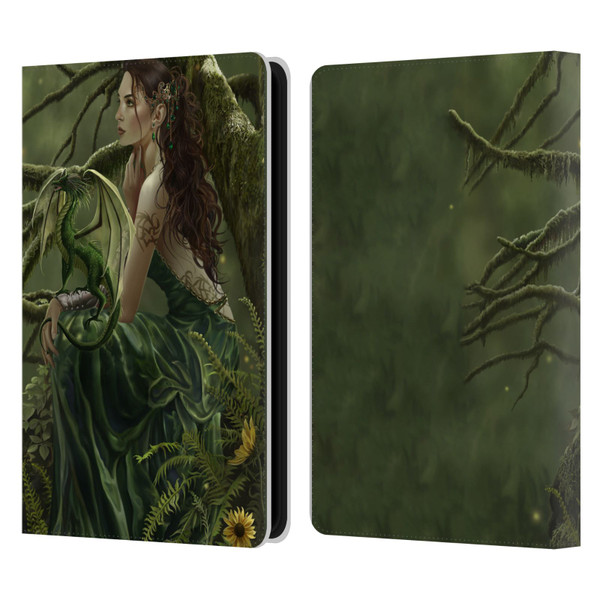 Nene Thomas Deep Forest Queen Fate Fairy With Dragon Leather Book Wallet Case Cover For Amazon Kindle Paperwhite 5 (2021)