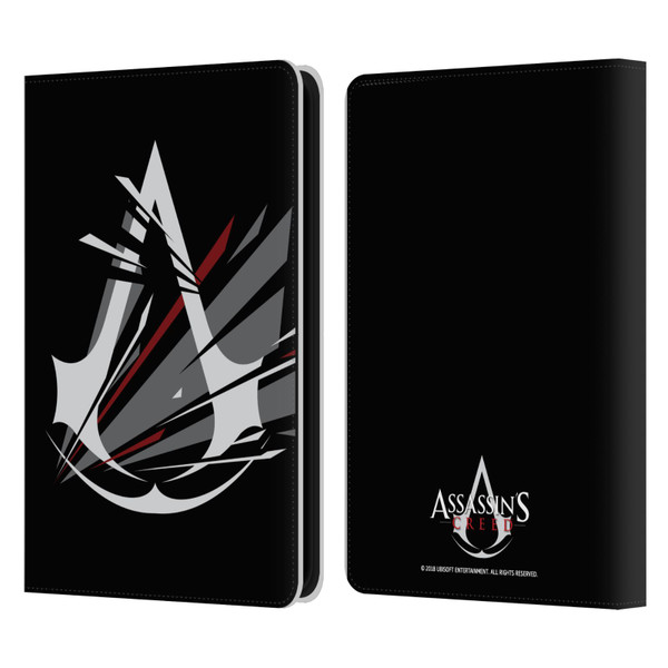 Assassin's Creed Logo Shattered Leather Book Wallet Case Cover For Amazon Kindle 11th Gen 6in 2022