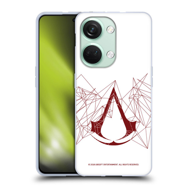 Assassin's Creed Logo Geometric Soft Gel Case for OnePlus Nord 3 5G