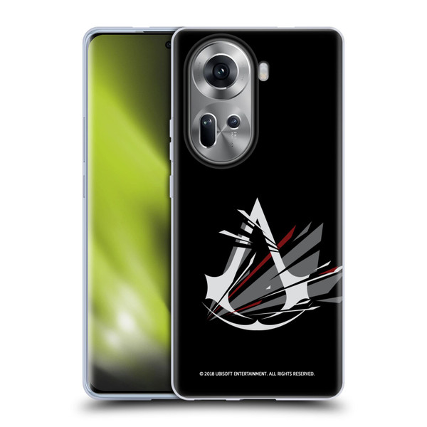 Assassin's Creed Logo Shattered Soft Gel Case for OPPO Reno11