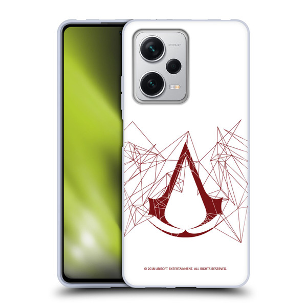 Assassin's Creed Logo Geometric Soft Gel Case for Xiaomi Redmi Note 12 Pro+ 5G