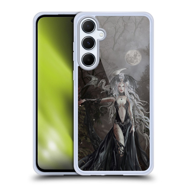 Nene Thomas Gothic Skull Queen Of Havoc Dragon Soft Gel Case for Samsung Galaxy A55 5G