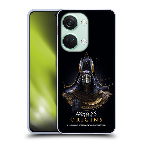 Assassin's Creed Origins Character Art Hetepi Soft Gel Case for OnePlus Nord 3 5G