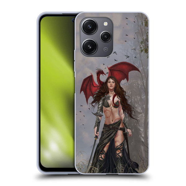 Nene Thomas Gothic Dragon Witch Warrior Sword Soft Gel Case for Xiaomi Redmi 12