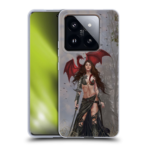 Nene Thomas Gothic Dragon Witch Warrior Sword Soft Gel Case for Xiaomi 14 Pro