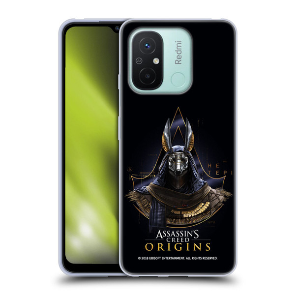 Assassin's Creed Origins Character Art Hetepi Soft Gel Case for Xiaomi Redmi 12C