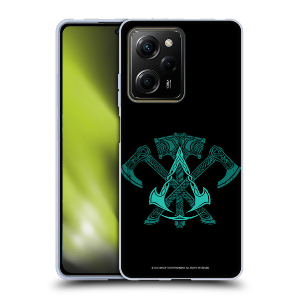 Assassin's Creed Valhalla Symbols And Patterns ACV Weapons Soft Gel Case for Xiaomi Redmi Note 12 Pro 5G