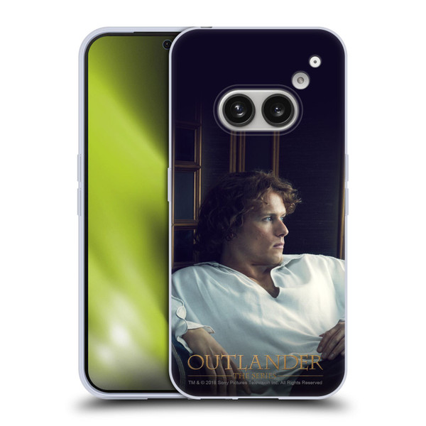 Outlander Characters Jamie White Shirt Soft Gel Case for Nothing Phone (2a)