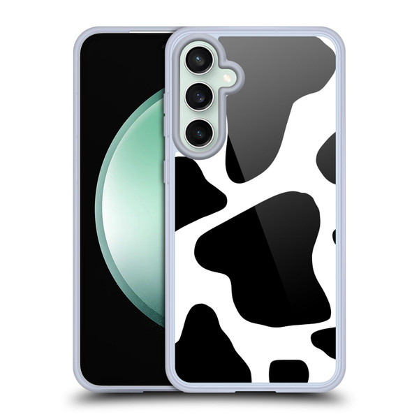 Grace Illustration Animal Prints Cow Soft Gel Case for Samsung Galaxy S23 FE 5G