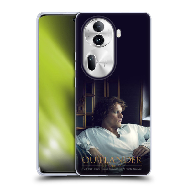Outlander Characters Jamie White Shirt Soft Gel Case for OPPO Reno11 Pro