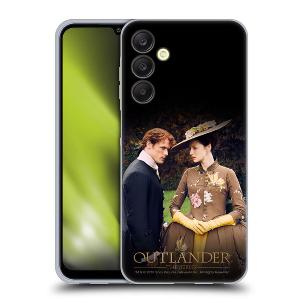 Outlander Characters Jamie And Claire Soft Gel Case for Samsung Galaxy A25 5G