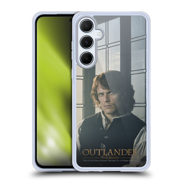 Outlander Characters Jamie Fraser Soft Gel Case for Samsung Galaxy A55 5G