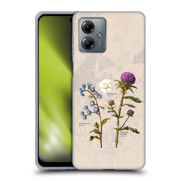 Outlander Graphics Flowers Soft Gel Case for Motorola Moto G14