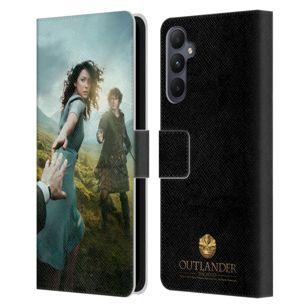 Outlander Key Art Season 1 Poster Leather Book Wallet Case Cover For Samsung Galaxy A05s