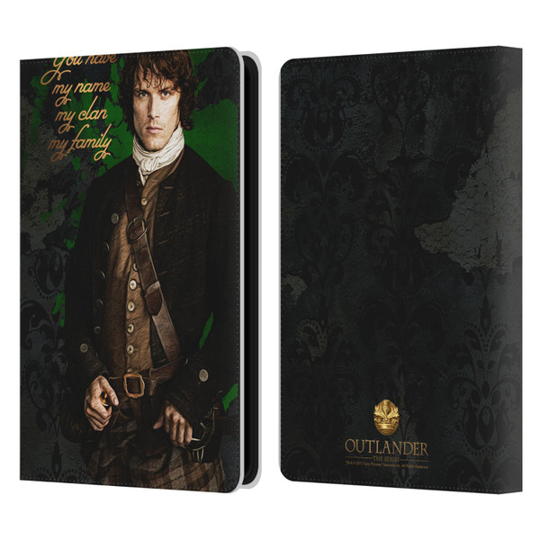 Outlander Portraits Jamie Leather Book Wallet Case Cover For Amazon Kindle Paperwhite 5 (2021)