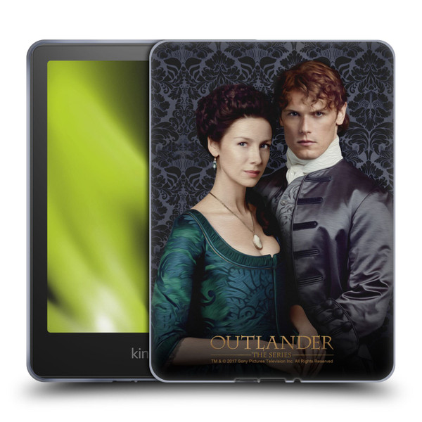 Outlander Portraits Claire & Jamie Soft Gel Case for Amazon Kindle Paperwhite 5 (2021)