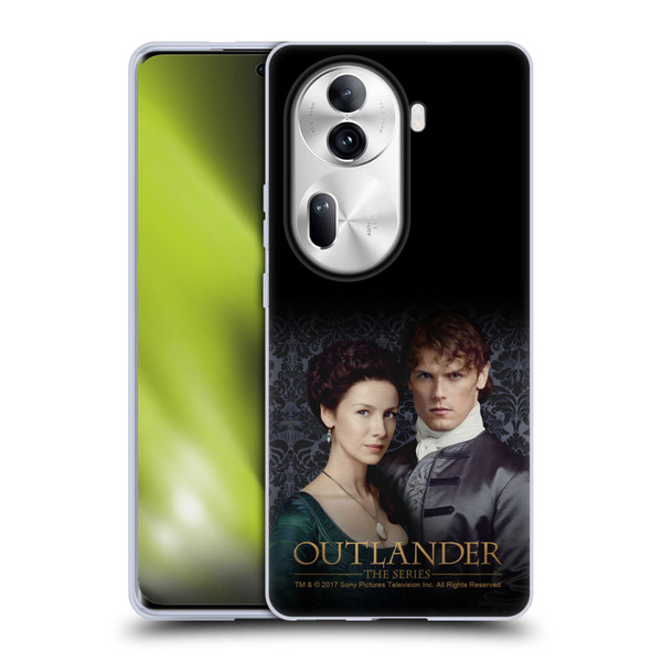 Outlander Portraits Claire & Jamie Soft Gel Case for OPPO Reno11 Pro