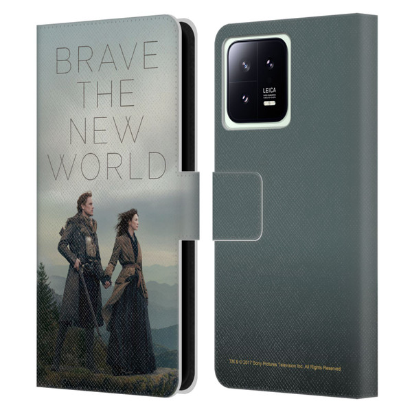 Outlander Season 4 Art Brave The New World Leather Book Wallet Case Cover For Xiaomi 13 5G