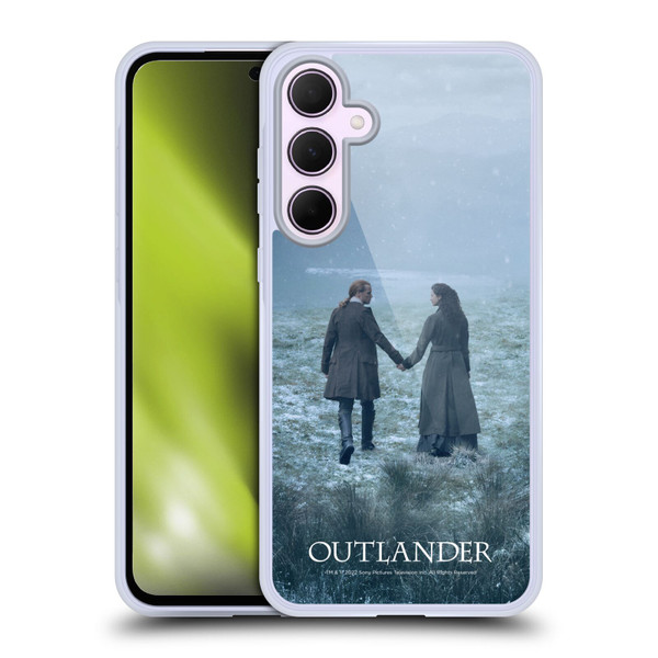 Outlander Season 6 Key Art Jamie And Claire Soft Gel Case for Samsung Galaxy A35 5G
