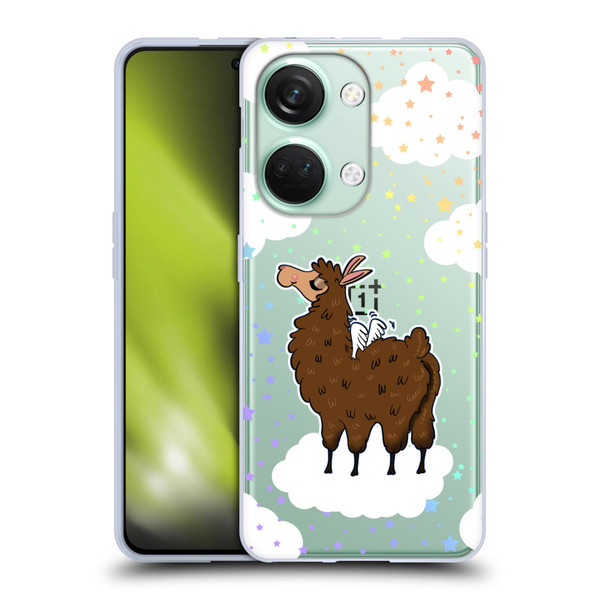 Grace Illustration Llama Pegasus Soft Gel Case for OnePlus Nord 3 5G
