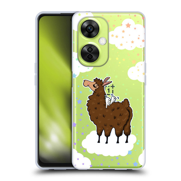 Grace Illustration Llama Pegasus Soft Gel Case for OnePlus Nord CE 3 Lite 5G