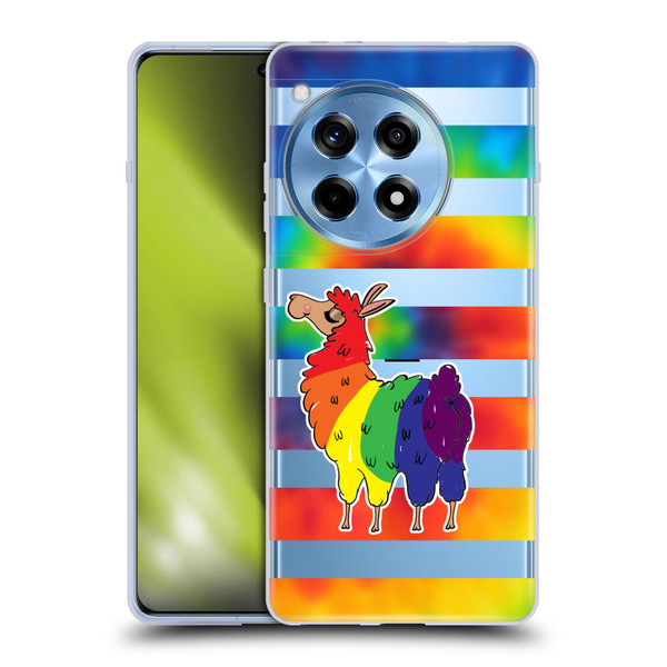 Grace Illustration Llama Pride Soft Gel Case for OnePlus 12R
