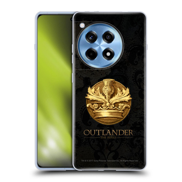 Outlander Seals And Icons Scotland Thistle Soft Gel Case for OnePlus 12R