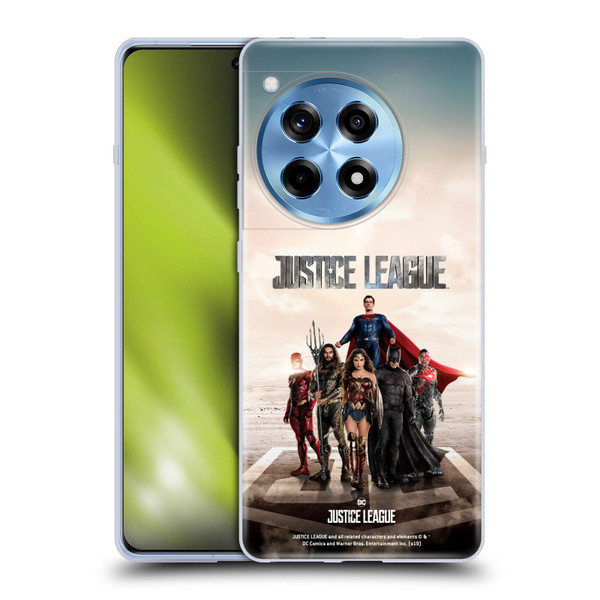 Justice League Movie Character Posters Group Soft Gel Case for OnePlus 12R
