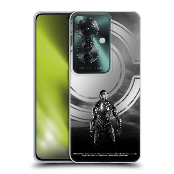 Zack Snyder's Justice League Snyder Cut Character Art Cyborg Soft Gel Case for OPPO Reno11 F 5G / F25 Pro 5G