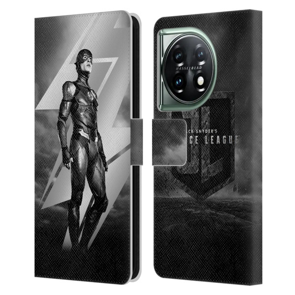 Zack Snyder's Justice League Snyder Cut Character Art Flash Leather Book Wallet Case Cover For OnePlus 11 5G