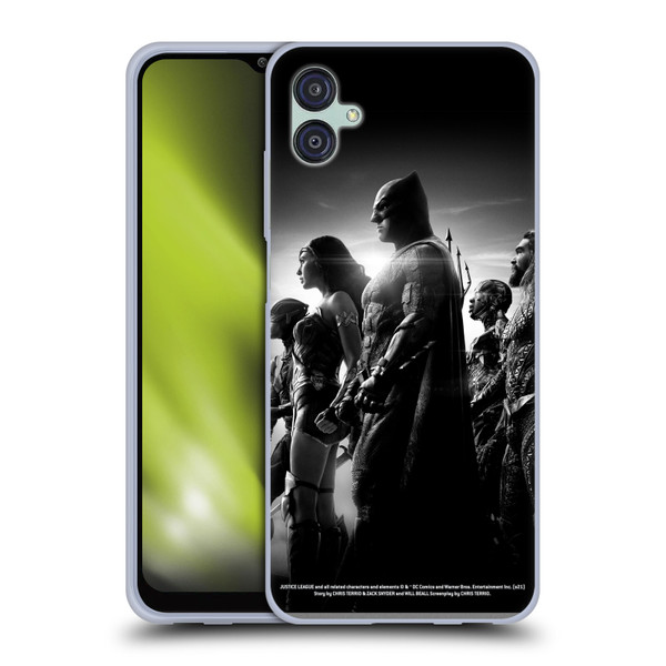 Zack Snyder's Justice League Snyder Cut Character Art Group Soft Gel Case for Samsung Galaxy M04 5G / A04e