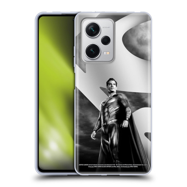 Zack Snyder's Justice League Snyder Cut Character Art Superman Soft Gel Case for Xiaomi Redmi Note 12 Pro+ 5G