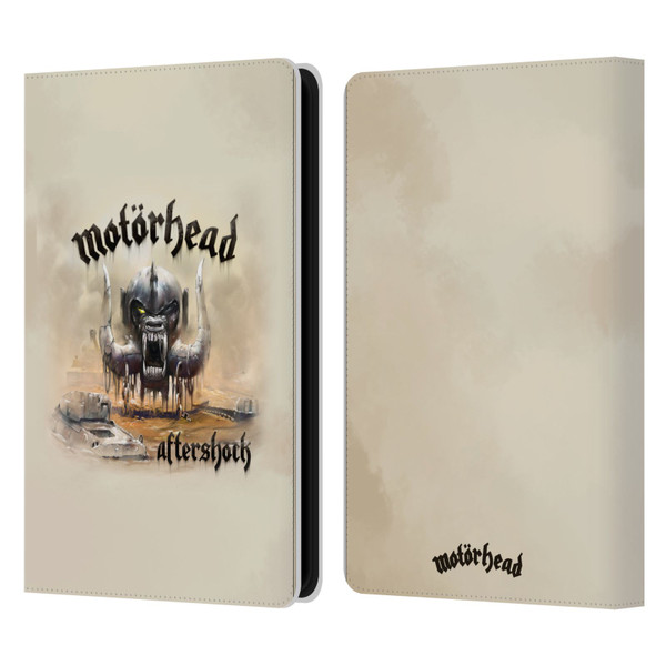 Motorhead Album Covers Aftershock Leather Book Wallet Case Cover For Amazon Kindle Paperwhite 5 (2021)