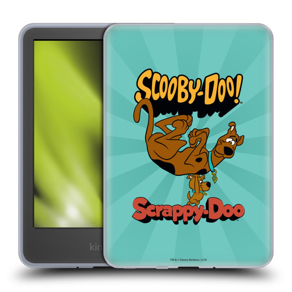 Scooby-Doo 50th Anniversary Scooby And Scrappy Soft Gel Case for Amazon Kindle 11th Gen 6in 2022