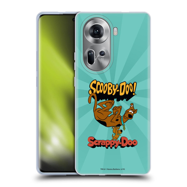Scooby-Doo 50th Anniversary Scooby And Scrappy Soft Gel Case for OPPO Reno11