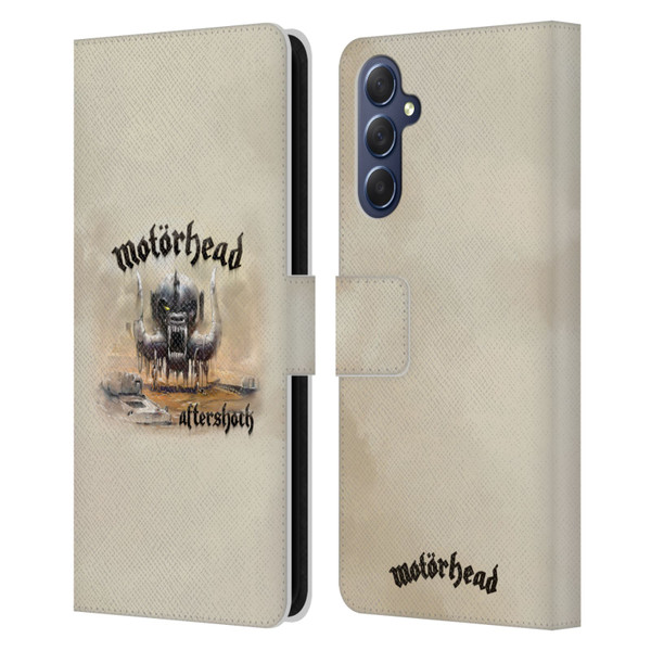 Motorhead Album Covers Aftershock Leather Book Wallet Case Cover For Samsung Galaxy M54 5G