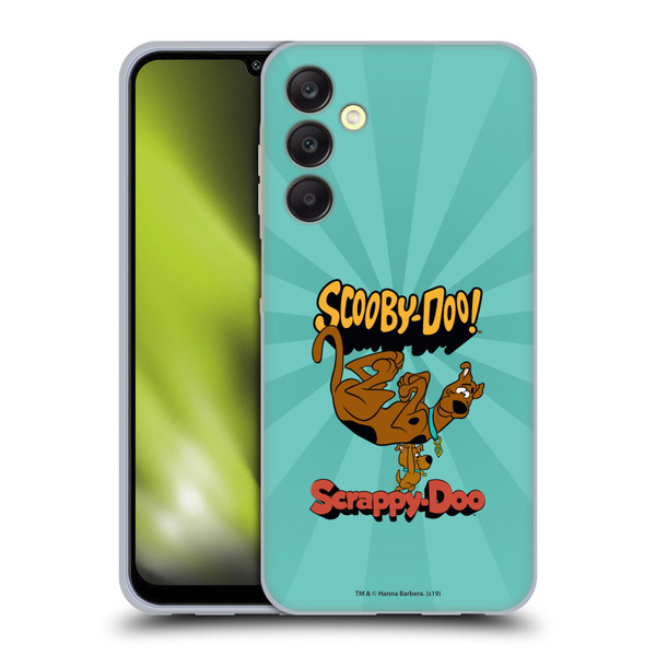 Scooby-Doo 50th Anniversary Scooby And Scrappy Soft Gel Case for Samsung Galaxy A25 5G
