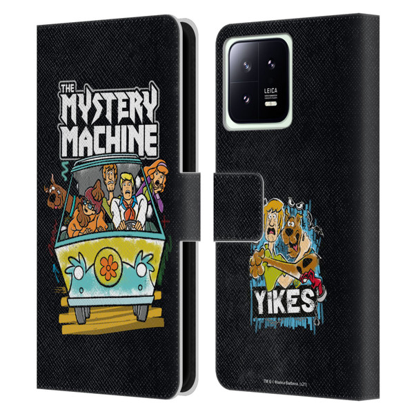 Scooby-Doo Mystery Inc. Grunge Mystery Machine Leather Book Wallet Case Cover For Xiaomi 13 5G
