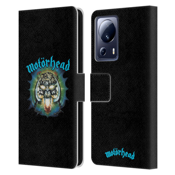 Motorhead Album Covers Overkill Leather Book Wallet Case Cover For Xiaomi 13 Lite 5G