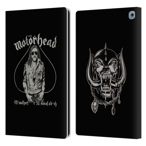 Motorhead Graphics Ace Of Spades Lemmy Leather Book Wallet Case Cover For Amazon Fire HD 10 / Plus 2021