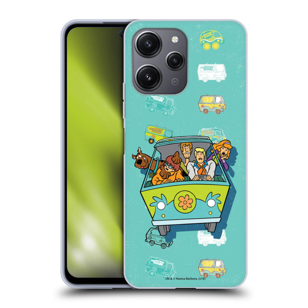 Scooby-Doo 50th Anniversary Mystery Inc. Soft Gel Case for Xiaomi Redmi 12