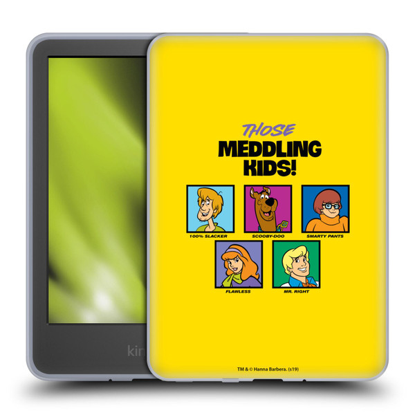 Scooby-Doo Mystery Inc. Meddling Kids Soft Gel Case for Amazon Kindle 11th Gen 6in 2022