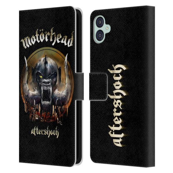 Motorhead Graphics Aftershock Leather Book Wallet Case Cover For Samsung Galaxy M04 5G / A04e