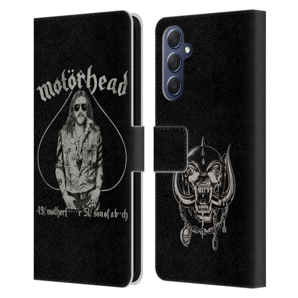 Motorhead Graphics Ace Of Spades Lemmy Leather Book Wallet Case Cover For Samsung Galaxy M54 5G