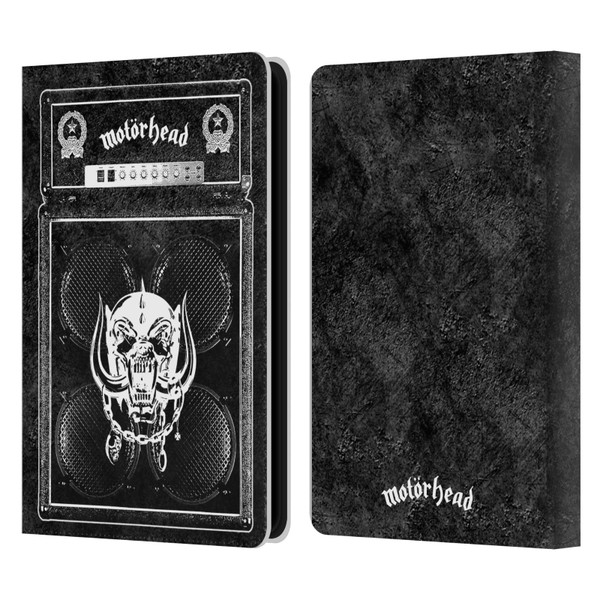 Motorhead Key Art Amp Stack Leather Book Wallet Case Cover For Amazon Kindle Paperwhite 5 (2021)
